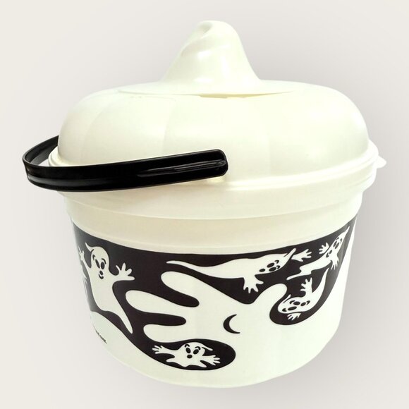 Vintage 1993 McDonalds Happy Meal Ghost Boo Bucket Ghost Cookie Cutter Complete - Picture 4 of 7